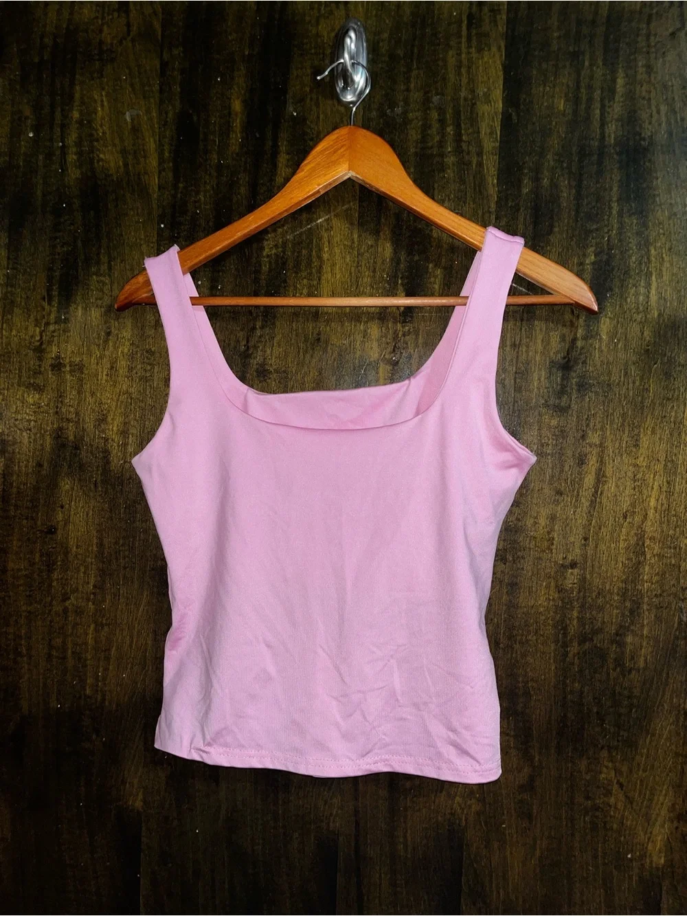 Set of 3: SHEIN Cropped Tank Tops (White, Pink, & Cheetah)